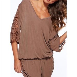 LSPACE TAUPE MALI ROMPER
